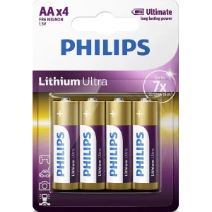 Батарейка Philips Lithium Ultra AA BLI 4 UA